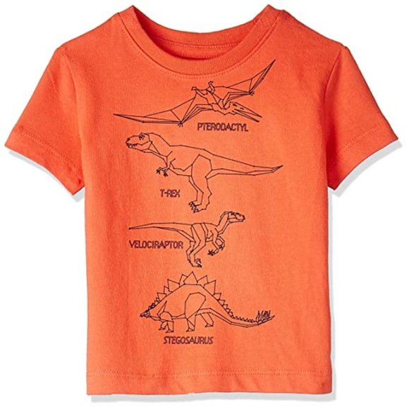Geometric Dinosaurs T-Shirt - Picture 1 of 2